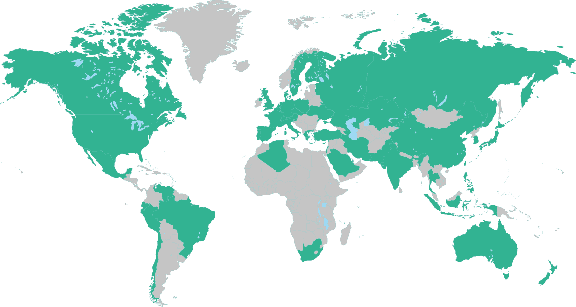 Remtech - World Map